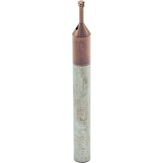 Picture of CARMEX MTSB 06024 D7 40 UN Thread Mill 40.00TPI 0.09 Dia 0.28 Neck 0.23 Shank Internal 4 Flute 2xD1 AlTiN