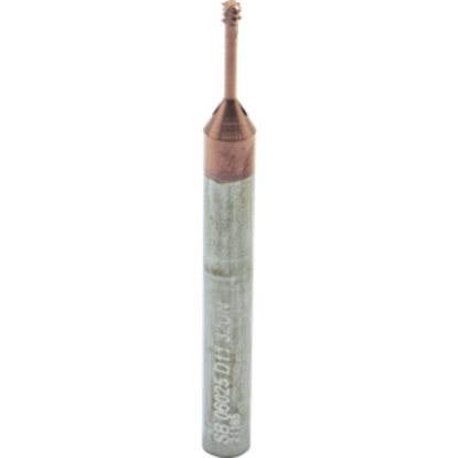Picture of CARMEX MTSB 06025 D11 32 UN Thread Mill 0.10 Dia 32.00TPI 0.44 Neck 2.30 OAL 4 Flute 3xD1 Internal AlTiN
