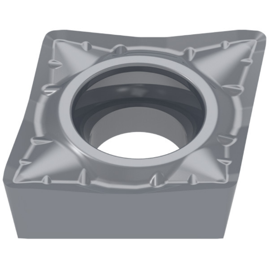 Picture of CERATIZIT CCGT 431FN-25Q CTPX710 Indexable, Turning Insert 80.0 ° Positive AlTiN 0.016 Radius