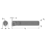 Picture of EVEREDE Tool CA1335 80.0 ° Boring Bar Dia0.3125 Positive 0.3120 7.92MM Cutter Dia
