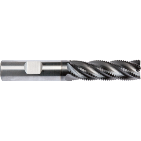 Picture of GORILLA MILL GMKD38CS5	 DIA 3/8" SH 0.3750 LOC 0.5625 OAL 2.00 End Mill Carbide TiAlN Single End 45.0° Chamfer KNUCKLE DRAGGER