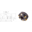 Picture of K-Tool HDOC-1200 Milling Cutter 45.0° 12.00 Cutter Diameter 2.500 Face Mill