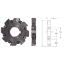 Picture of K-Tool SC-1002 Milling Cutter 10.00 Cutter Diameter 1.500 Face Mill