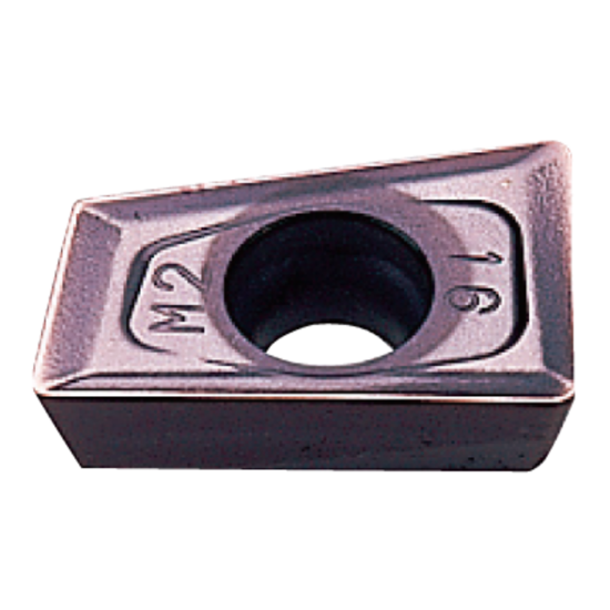 Picture of MITSUBISHI QOMT1959R-M2 VP15TF Milling Insert Paralelagram Carbide 0.031 Radius