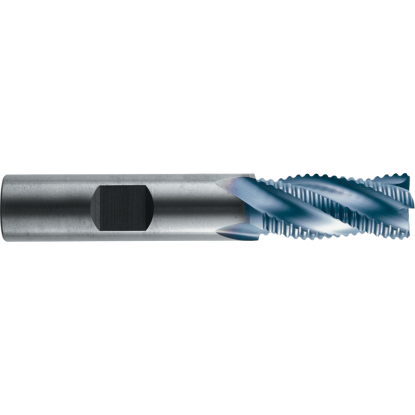 Picture of ROBBJACK STR-404-20-C DIA 5/8 SH 0.6250 LOC 1.2500 OAL 3.50 End Mill Carbide TiCN Single End Square Sharp