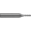 Picture of ROBBJACK T12-405-11-C DIA 11/32 SH 0.3750 LOC 0.8125 OAL 2.50 End Mill Standard Flute Standard Helix Carbide TiCN Single End Square Sharp
