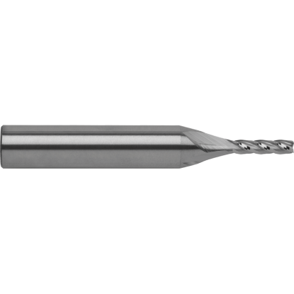 Picture of ROBBJACK T12-405-16 DIA 1/2 SH 0.50 LOC 1.00 OAL 3.00 End Mill Standard Flute Standard Helix Carbide Uncoated Single End Square Sharp