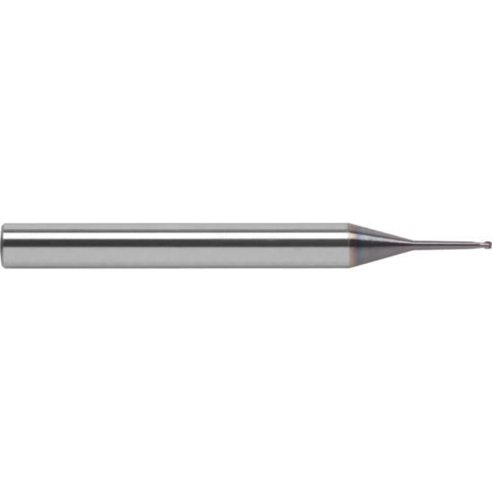 Picture of ROBBJACK TM-202-02 DIA 1/16 SH 0.2500 LOC 0.0625 OAL 0.1875 End Mill Standard Flute Standard Helix Carbide Uncoated Single End Corner Radius 0.0120 0.30MM