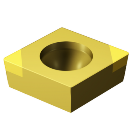 Picture of SANDVIK CCGW3(2.5)3S0320F 7015 Turning Insert 80.0° TiN CBN 0.047 Corner Radius