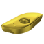 Picture of SANDVIK RA216-25 04 M-M 1025 CoroMill 216 Ball Nose endMill Insert; Profile Milling