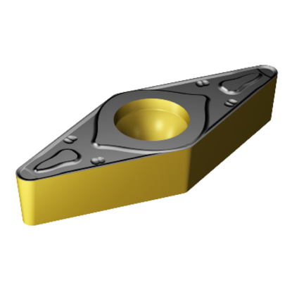 Picture of SANDVIK VBMT 332-KR 3210 Turning Insert 35.0° TiCN + Al2O3 + TiN Carbide 0.031 Corner Radius
