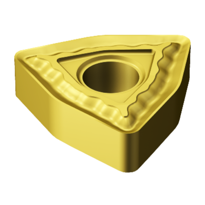 Picture of SANDVIK WNMG 432-QM 2025 Turning Insert Trigon TiCN + Al2O3 + TiN Carbide 0.031 Corner Radius