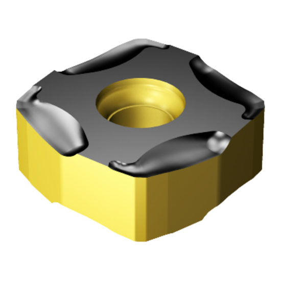Picture of SANDVIK L365-1505ZNE-KM 3330 CoroMill 365 Insert Left Hand; 25 degree lead