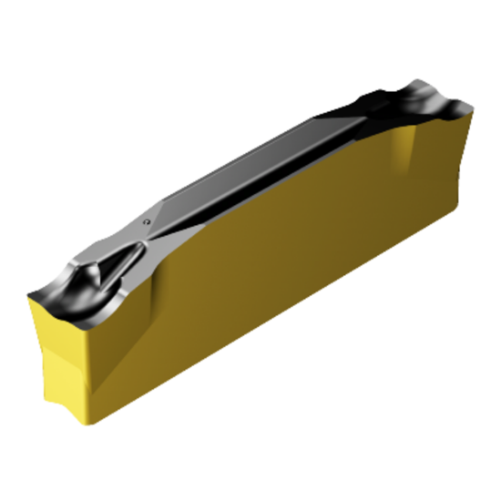 Picture of SANDVIK N123F2-0250-0002-CM 4325 Grooving,Groove Turning Insert Clamp Down