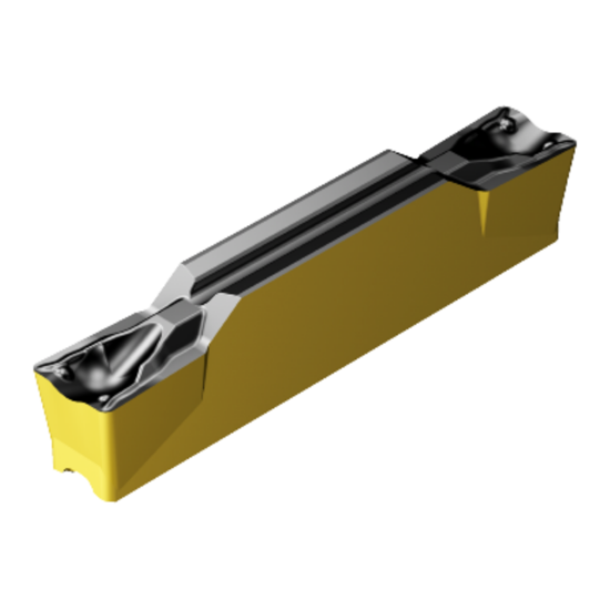 Picture of SANDVIK N123K2-0600-0004-TF 4325 Grooving,Groove Turning Insert Clamp Down