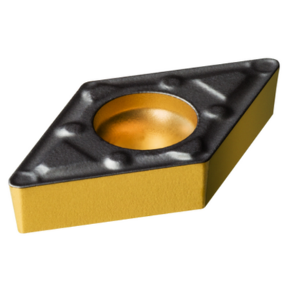 Picture of SANDVIK DCMX 3(2.5)1-WF 4315 Turning Insert 55.0° TiCN + Al2O3 + TiN Carbide 0.016 Corner Radius