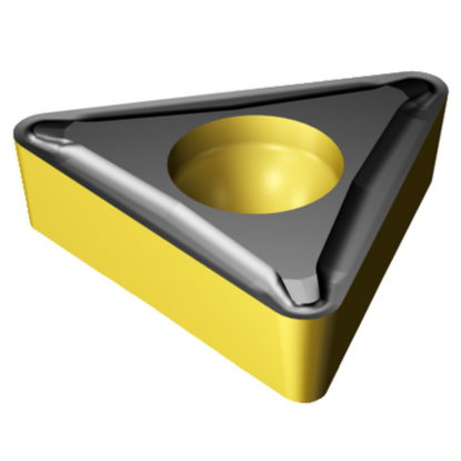 Picture of SANDVIK TCMT 1.8(1.5)1-UF 4315 Turning Insert Triangle TiCN + Al2O3 + TiN Carbide 0.016 Corner Radius