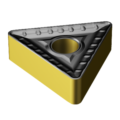 Picture of SANDVIK TNMM 544-HR 4315 Turning Insert Triangle TiCN + Al2O3 + TiN Carbide 0.062 Corner Radius