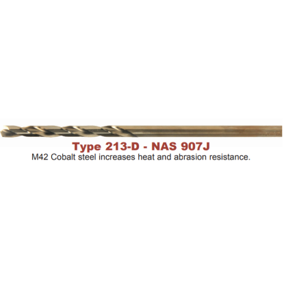 Picture of VIKING 61850 3/16 HSS Drill Aircraft Length Uncoated