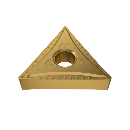 Picture of YG-1 TNMG 431UF YG801 Turning Insert Triangle TiAlN Carbide 0.015 Corner Radius