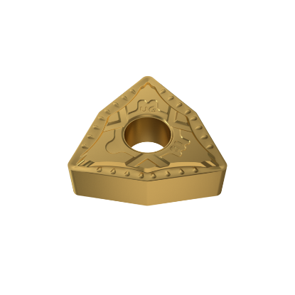 Picture of YG-1 WNMG 432UG YG801 Turning Insert Trigon TiAlN Carbide 0.031 Corner Radius