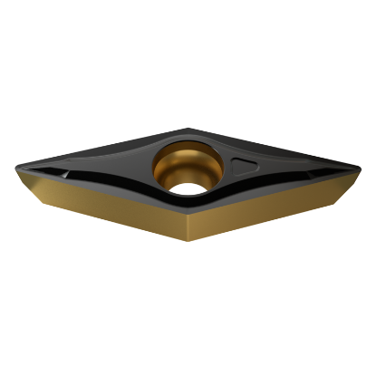 Picture of YG-1 VCMT 331UF YG3020 Turning Insert 35.0° TiCN + Al2O3 Carbide 0.015 Corner Radius